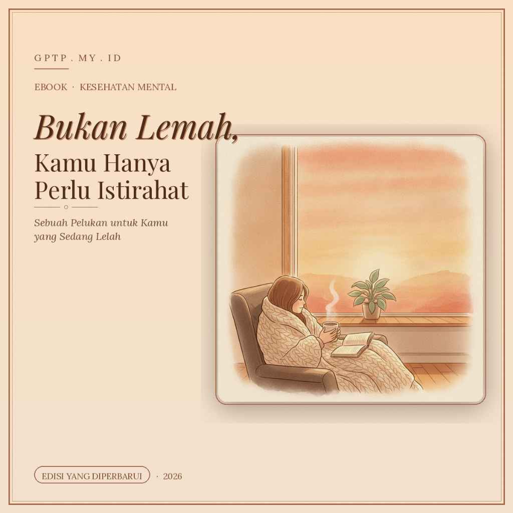 Bukan Lemah, Kamu Hanya Perlu Istirahat: Kenapa Buku Ini Berbeda dari Bacaan "Self-Improvement" Lainnya